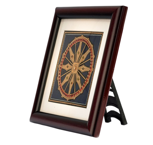 Konark Wheel – Tanjore painting
